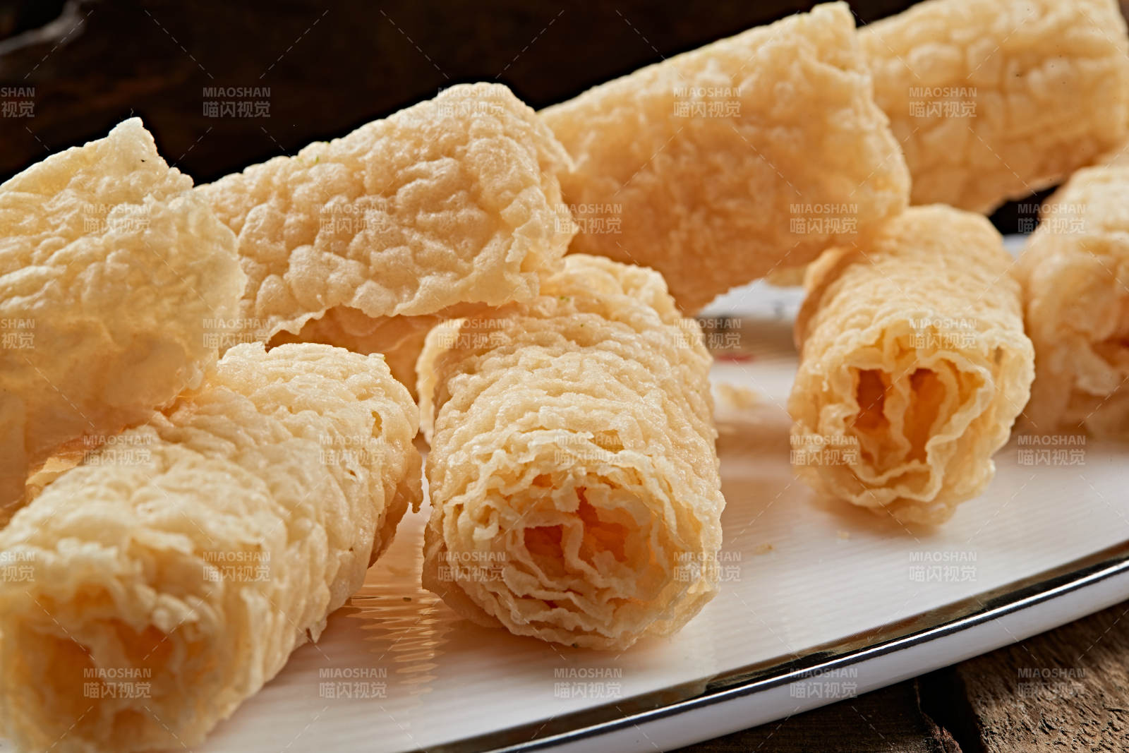 火锅食材炸油皮卷图片