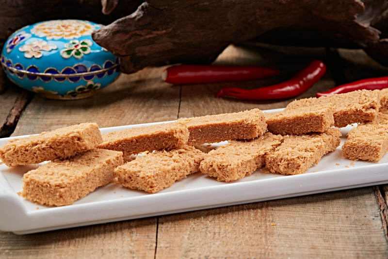 油炸鸡蛋酥图片