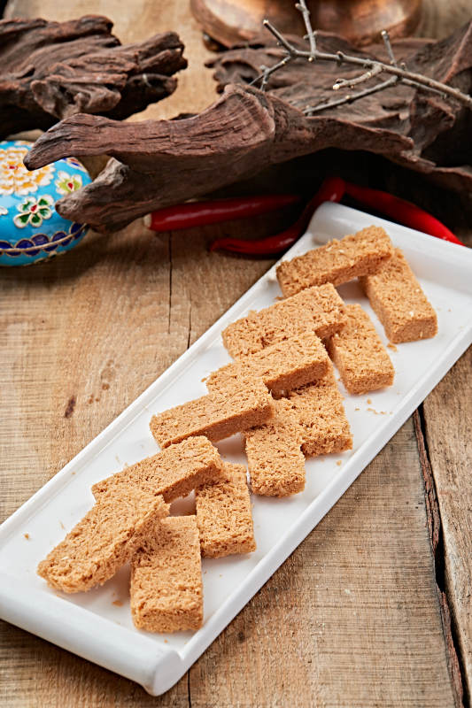 油炸鸡蛋酥图片