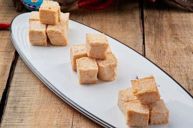 火锅配菜鱼豆腐图片