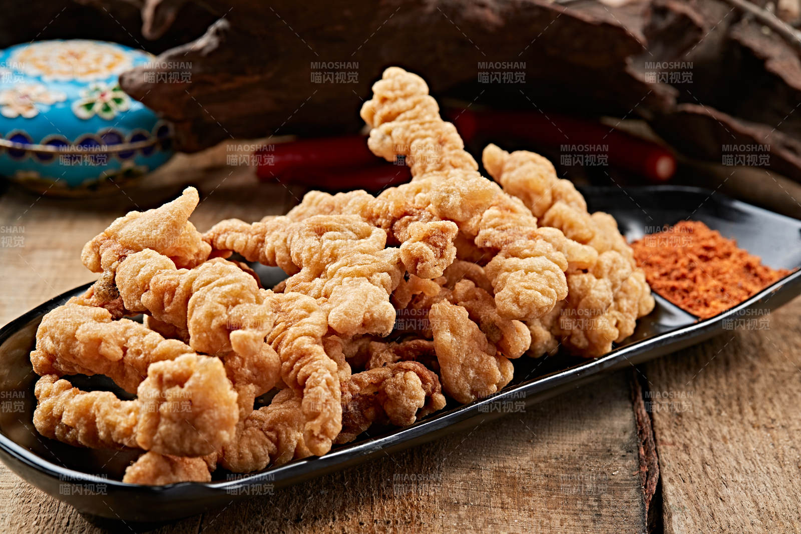 火锅食材油炸椒麻小酥肉图片