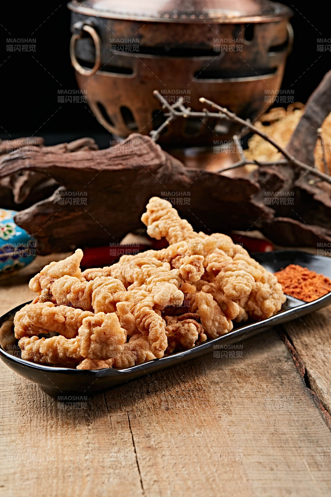 火锅食材油炸椒麻小酥肉图片