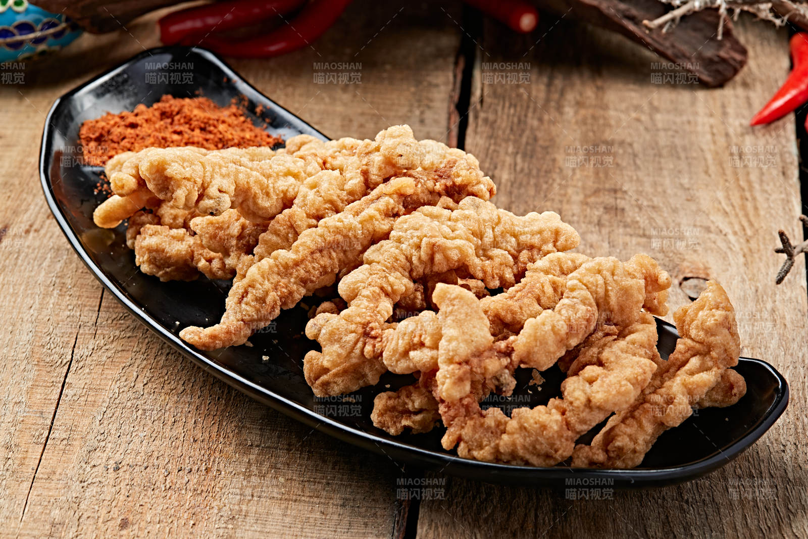 火锅食材油炸椒麻小酥肉图片