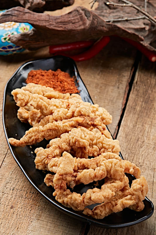 火锅食材油炸椒麻小酥肉图片