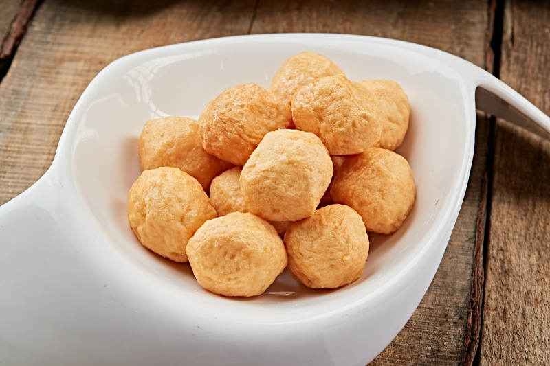 黄金墨鱼丸图片