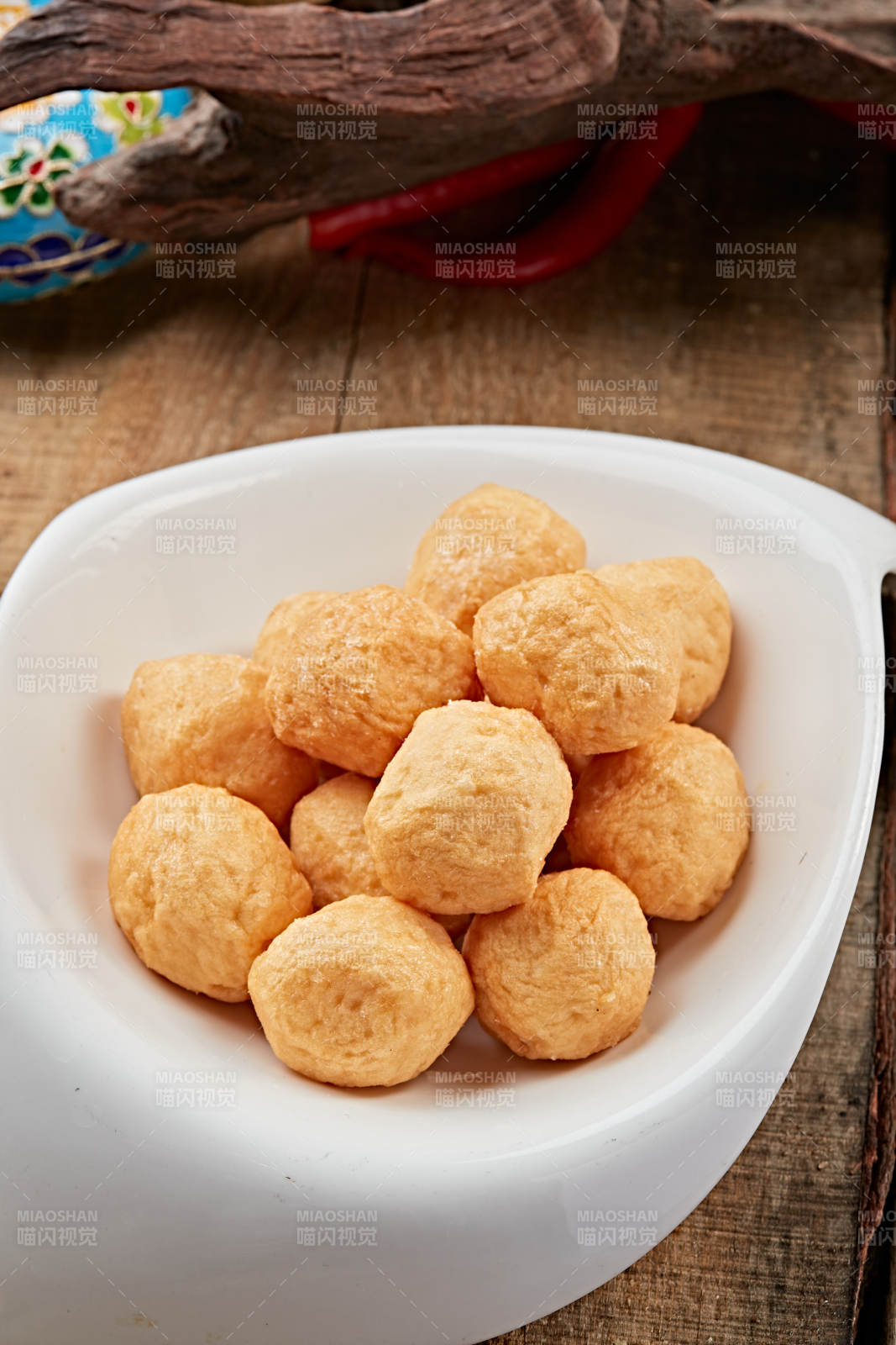 黄金墨鱼丸图片