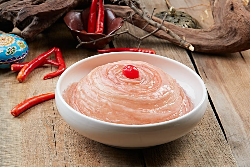 火锅食材鲜鹅肠图片