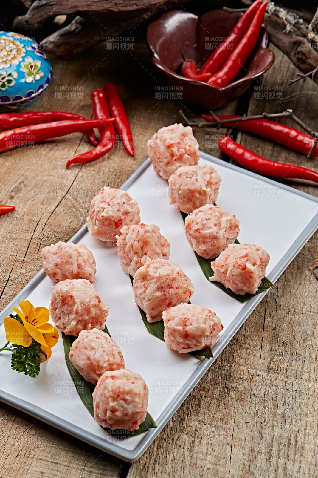 火锅涮品食材龙虾丸图片