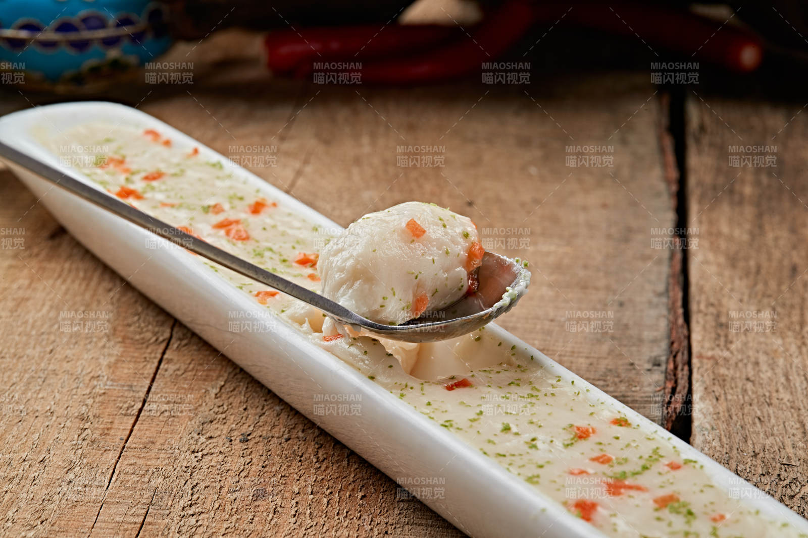 自制鲜虾手打虾滑图片