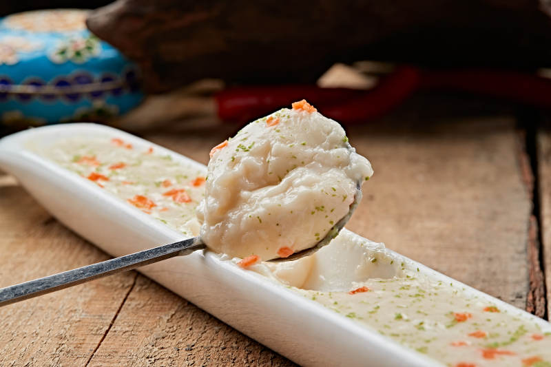 自制鲜虾手打虾滑图片