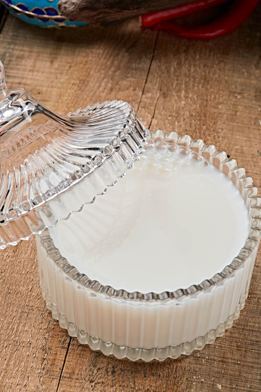 自制美味草原风味的多口味纯醸老酸奶图片