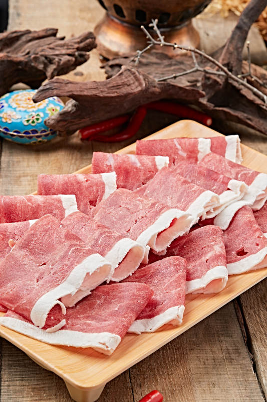 草原肥羊肥牛肉卷图片