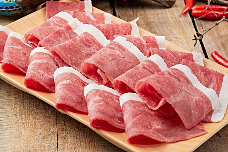 草原肥羊肥牛肉卷图片