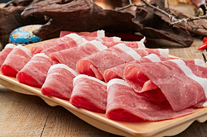 草原肥羊肥牛肉卷图片