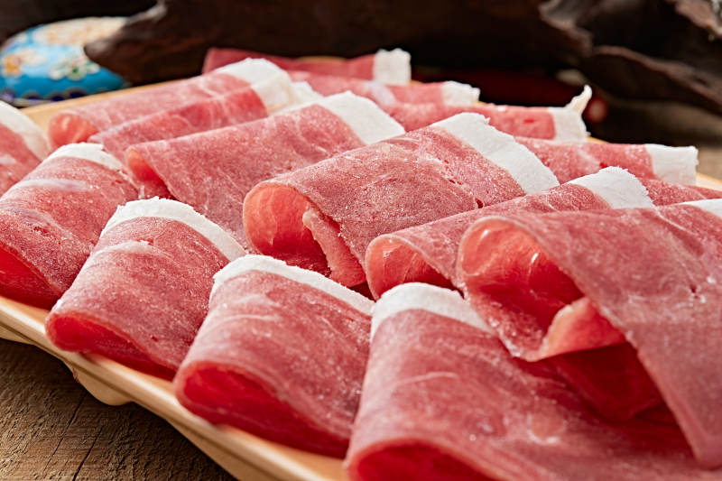 草原肥羊肥牛肉卷图片