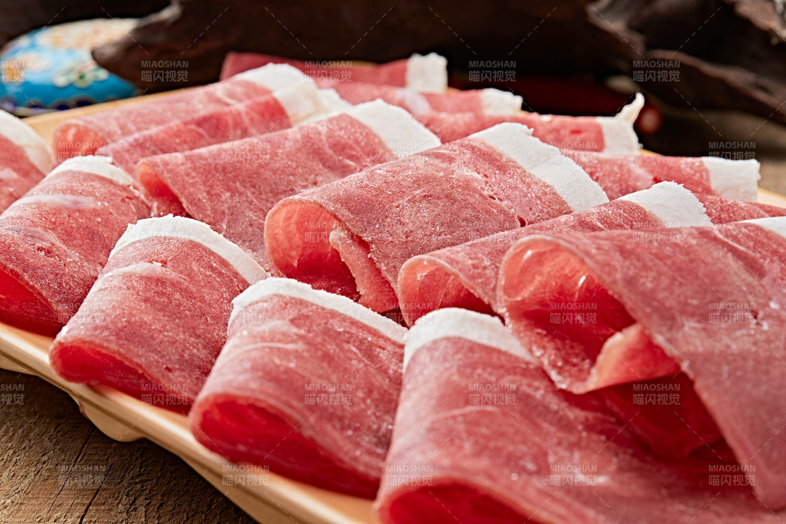 草原肥羊肥牛肉卷图片