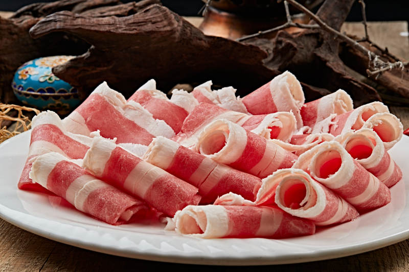 草原肥羊肥牛肉卷图片