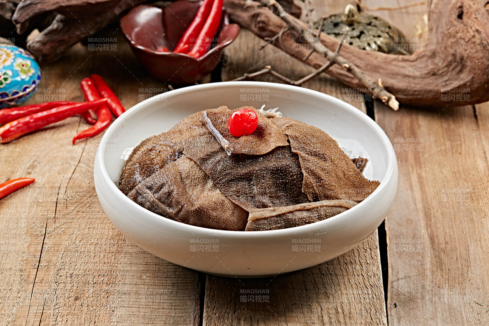 火锅食材涮品毛肚图片