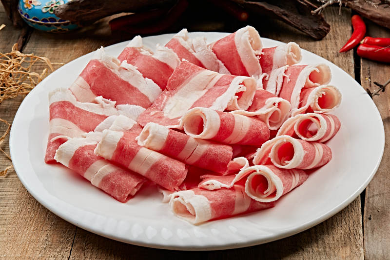 草原肥羊肥牛肉卷图片