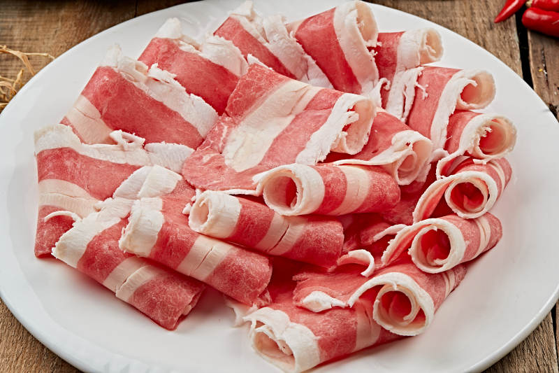 草原肥羊肥牛肉卷图片