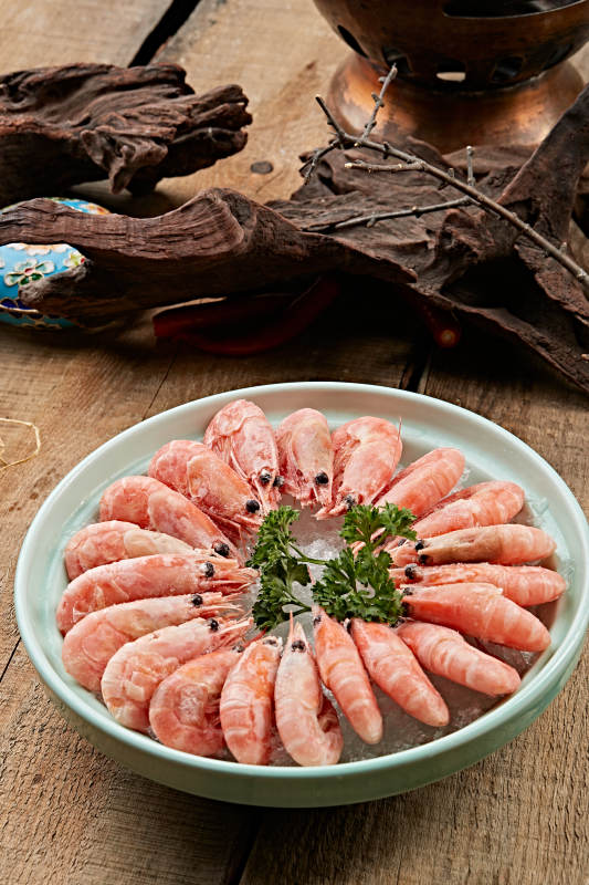 速冻新鲜北极甜虾图片