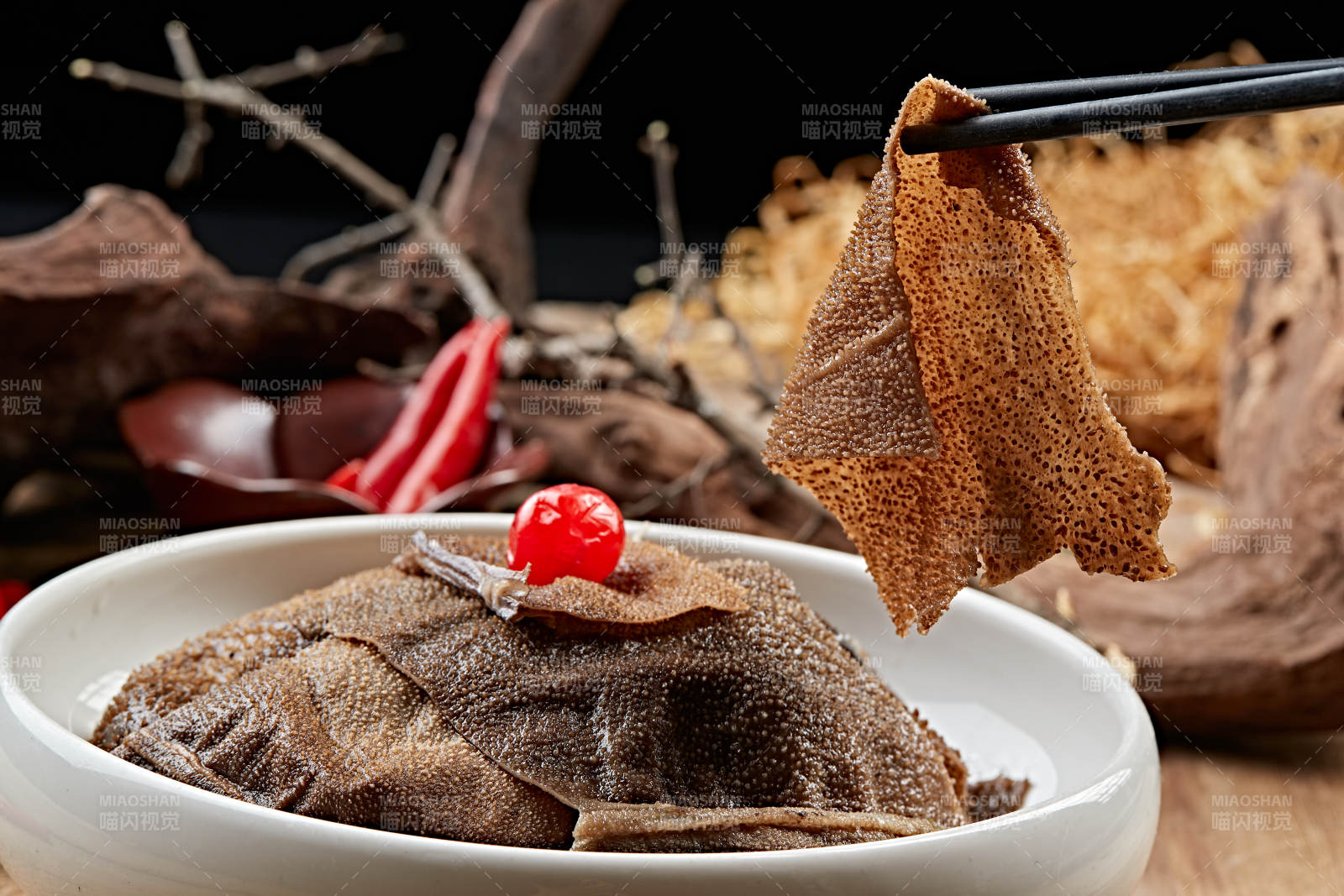 火锅食材涮品毛肚图片