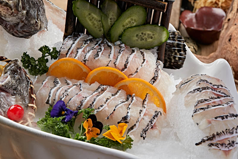 火锅食材乌鸡卷切片图片