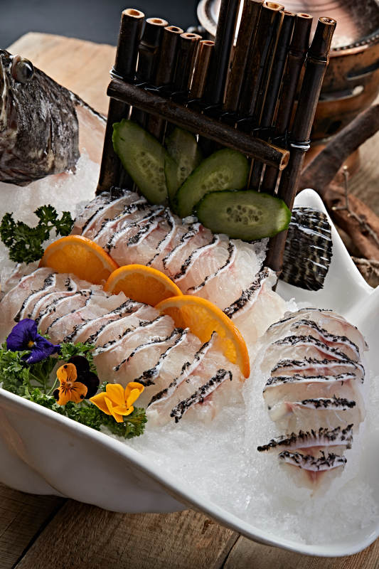 火锅食材乌鸡卷切片图片