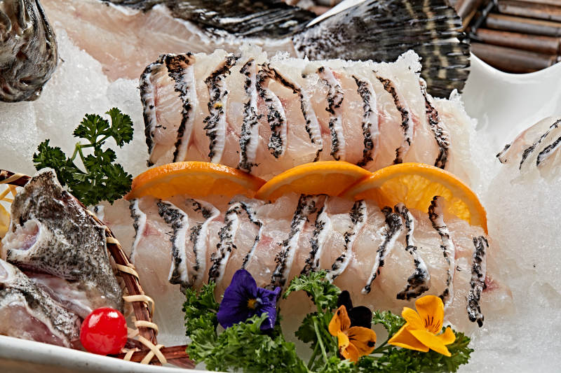 火锅食材乌鸡卷切片图片