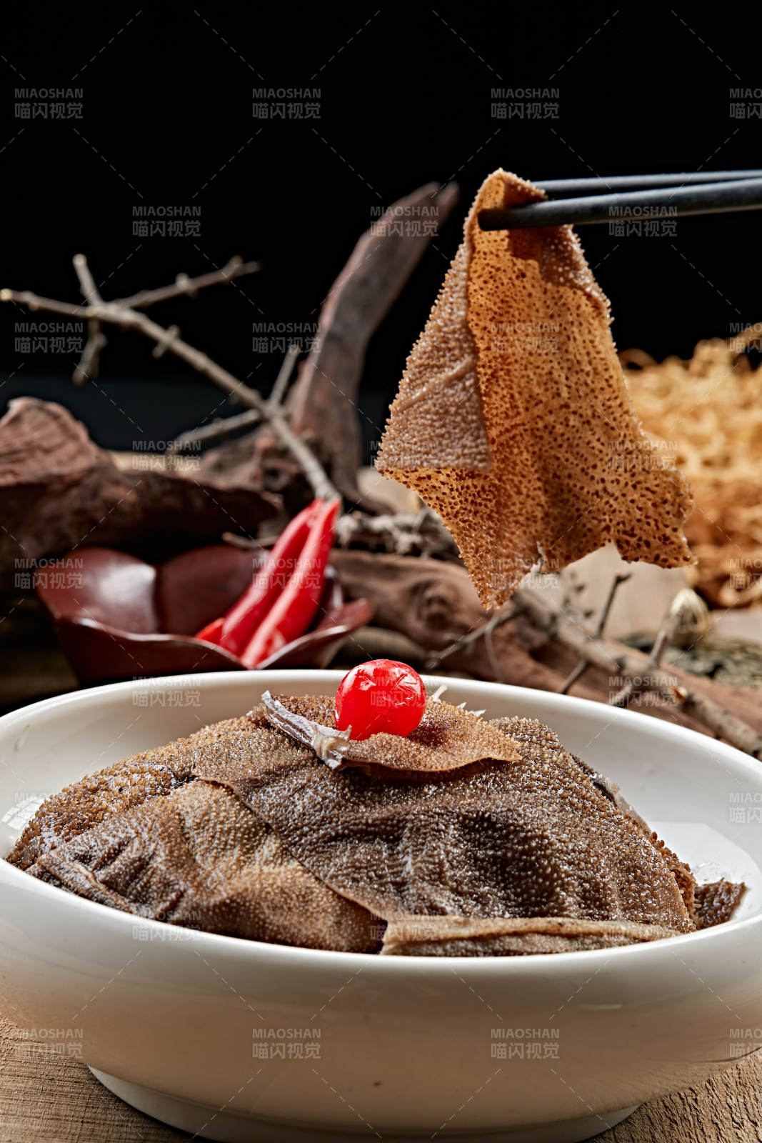 火锅食材涮品毛肚图片