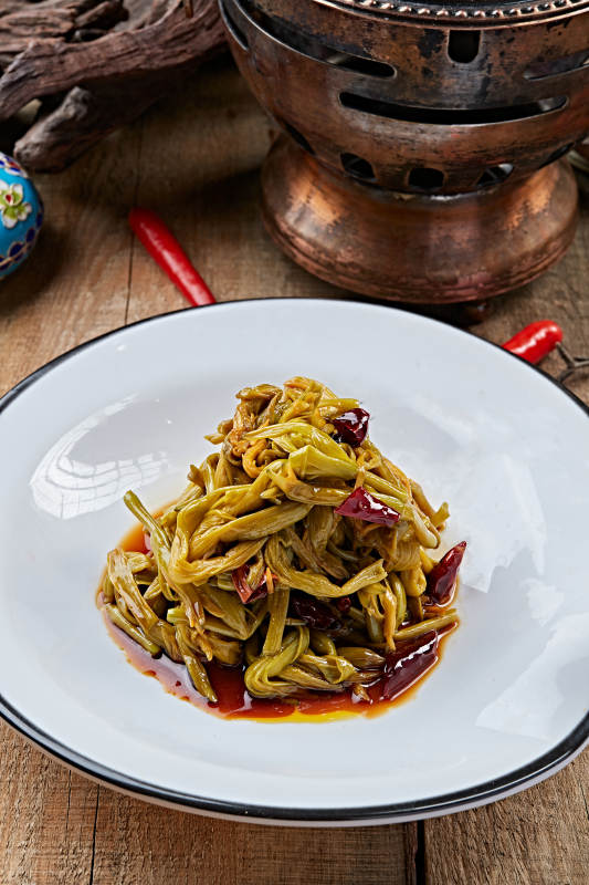 凉菜小菜凉拌黄花菜图片