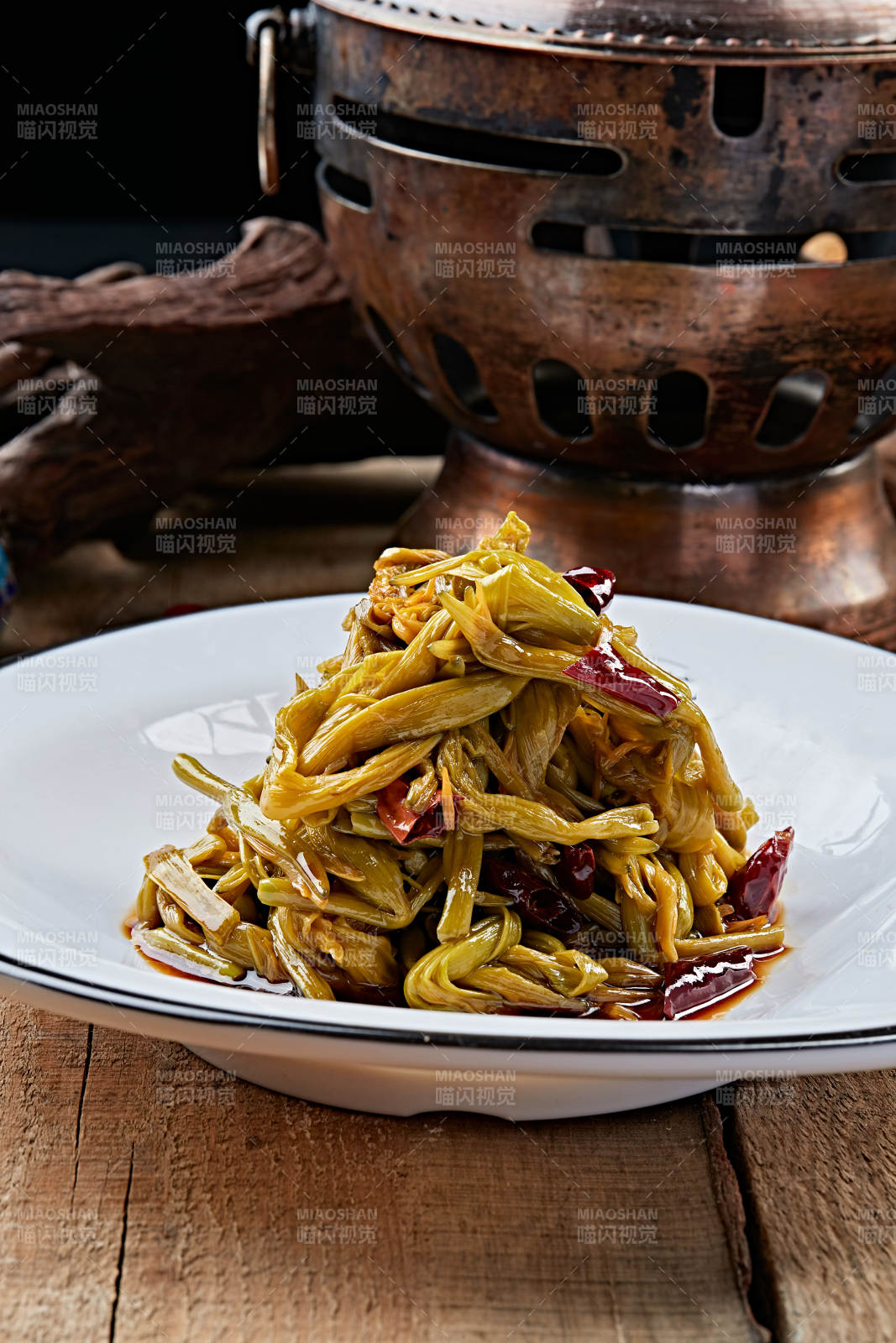 凉菜小菜凉拌黄花菜图片