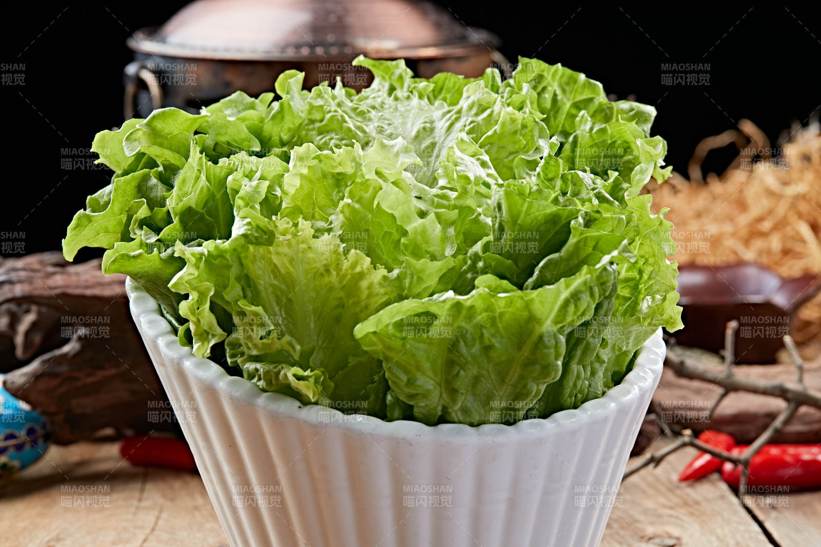 火锅食材新鲜时蔬图片