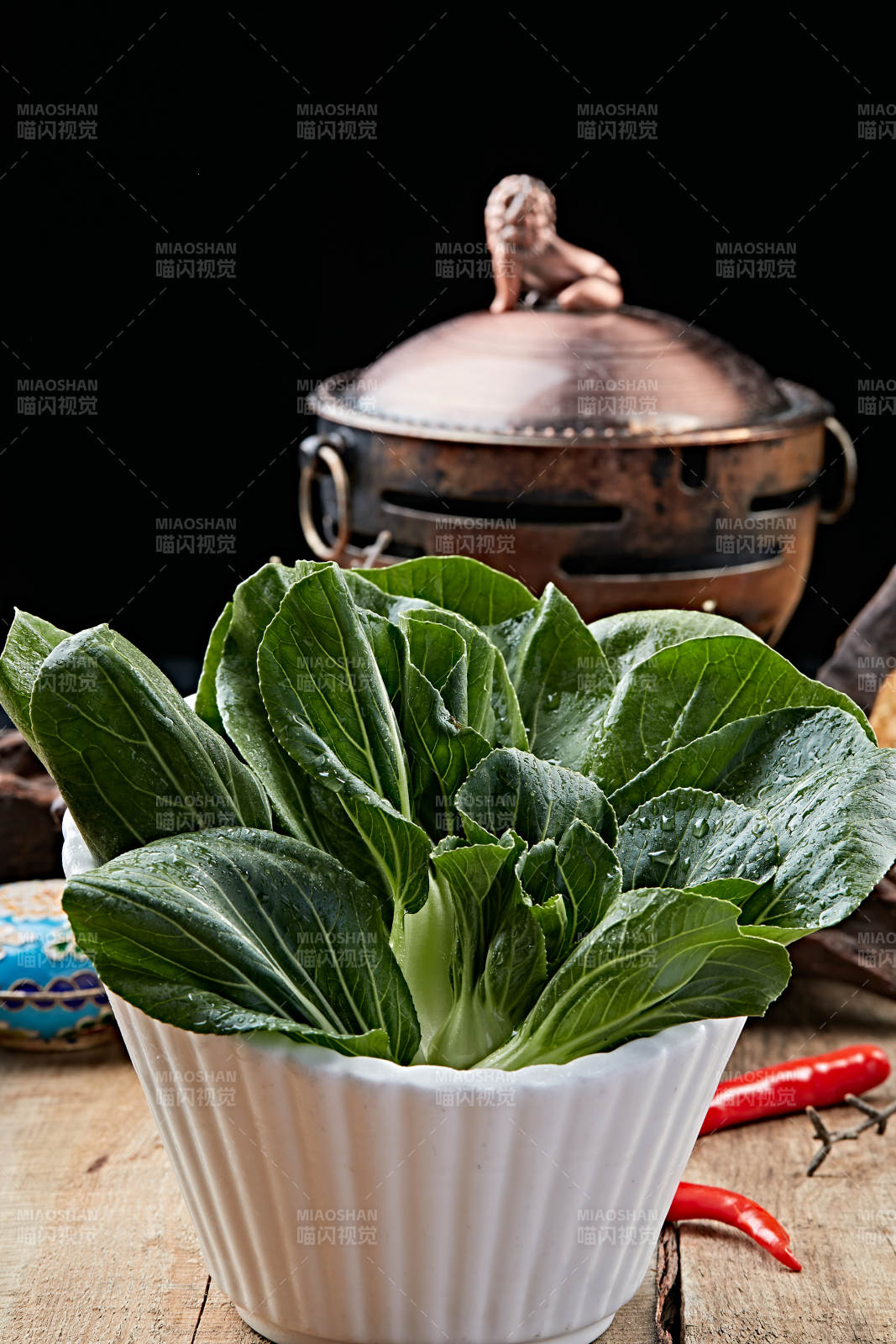 火锅食材新鲜时蔬图片