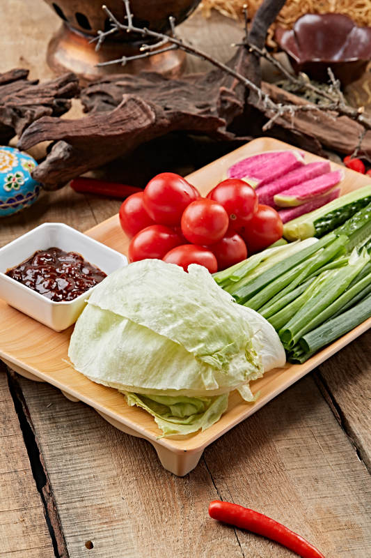 新鲜时蔬拼盘图片