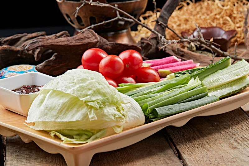 新鲜时蔬拼盘图片