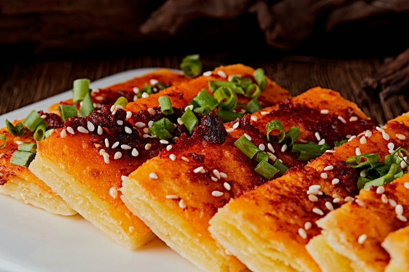 美味酱香饼图片