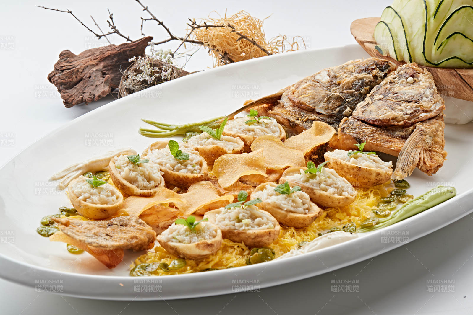 薯香金盏鱼图片