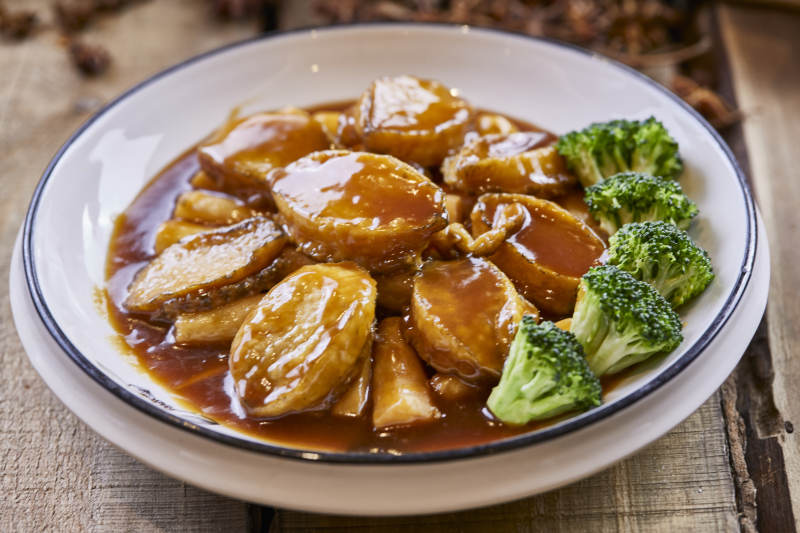 铁棍山药煨鲍鱼图片