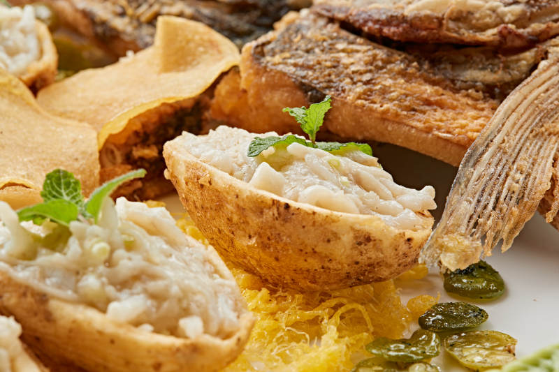 薯香金盏鱼图片