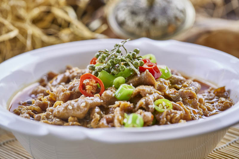 藤椒水煮牛肉图片