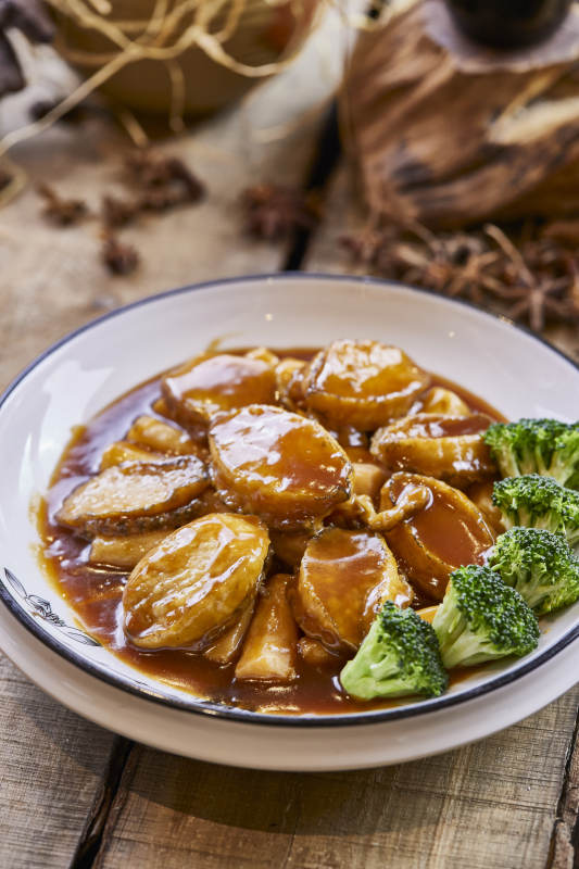 铁棍山药煨鲍鱼图片