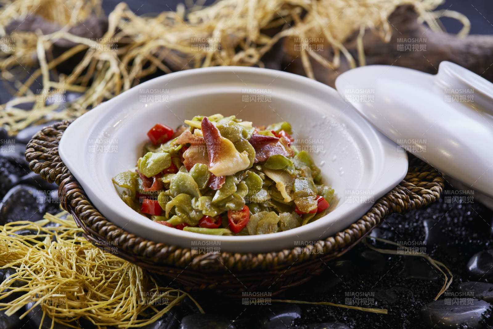 锅笋干北极贝图片