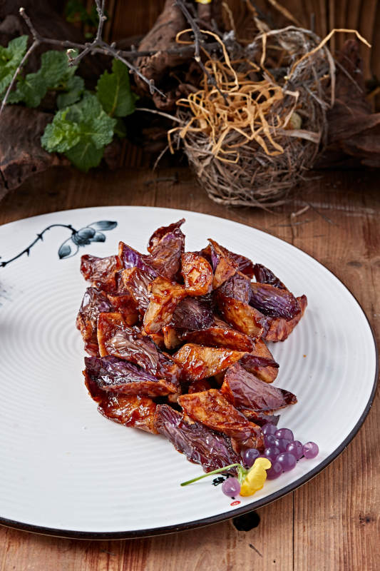 酱爆茄子快图片