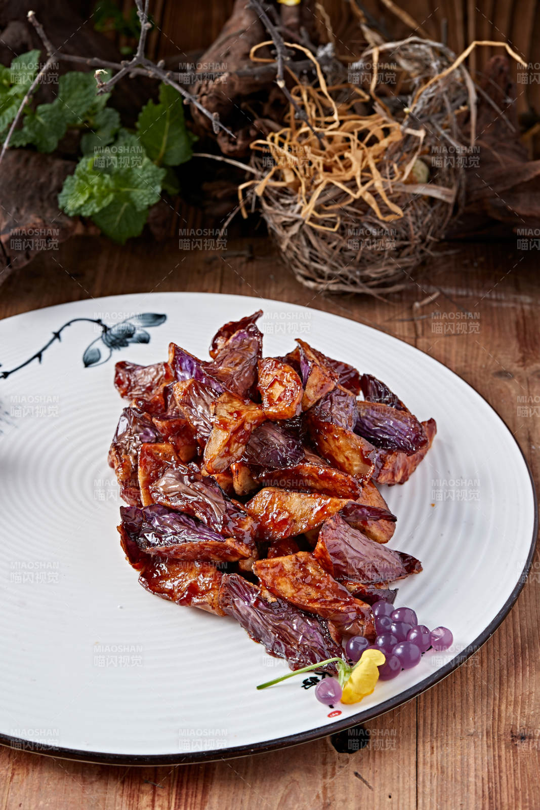 酱爆茄子快图片