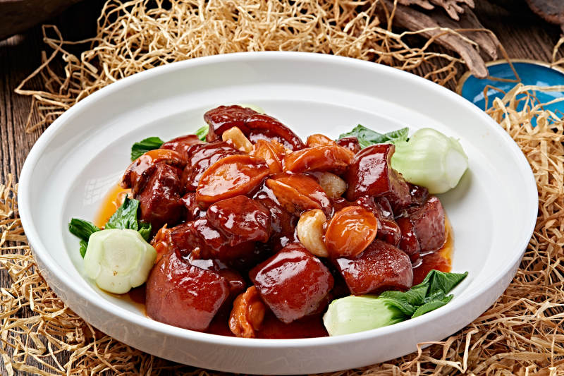 鲍鱼红烧肉图片