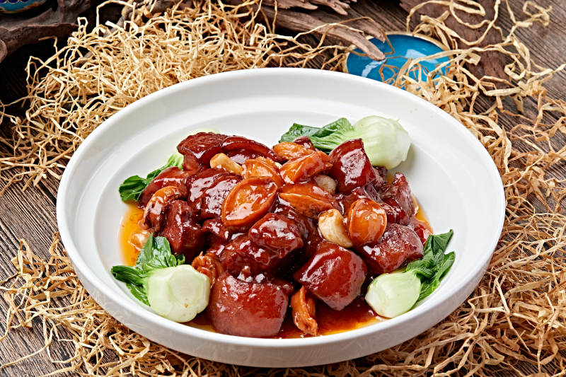 鲍鱼红烧肉图片