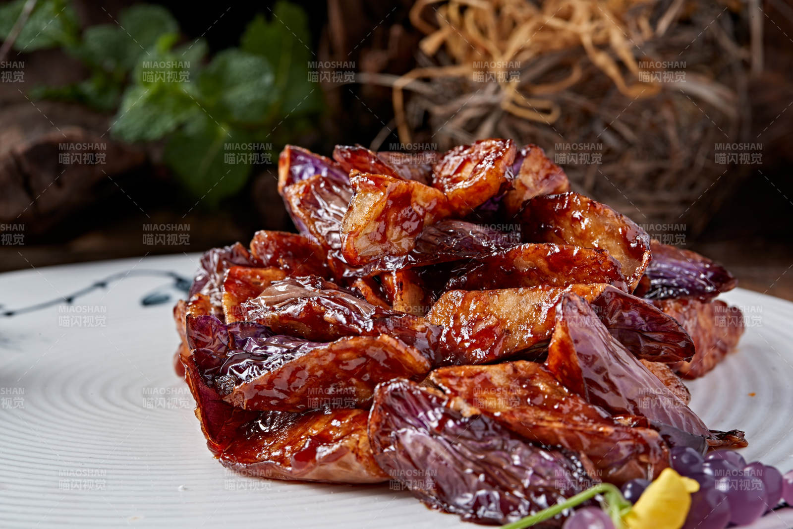 酱爆茄子快图片