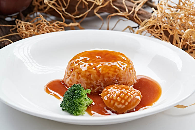 鲍鱼鲍汁捞饭图片