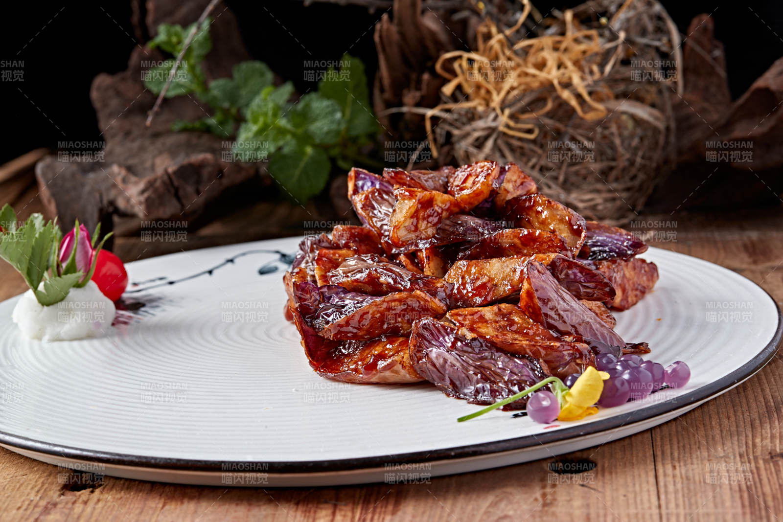 酱爆茄子快图片